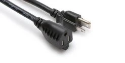 Hosa PWX-415 15' Power Extension Cable Pro Audio Accessories