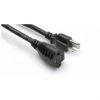 Hosa PWX-425 25' Power Extension Cord - Black