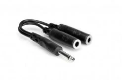 Pro Audio Accessories Hosa Y Cable | 1/4 In TS To Dual 1/4 In TSF