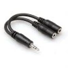Hosa YMM 232 Audio Adapter Y Cable | 3.5 Mm TRS To Dual 3.5 Mm TRSF Female