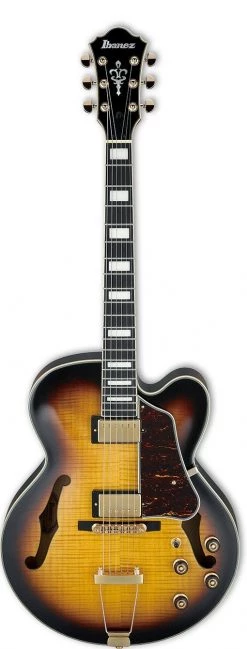 Ibanez AF95FM Artcore Expressionist Hollow Body Guitar | Antique Yellow