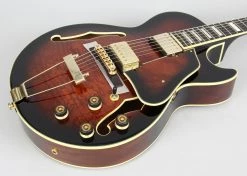 Ibanez AG95QA Artcore Expressionist Hollow Body Guitar | Dark Brown Sunburst
