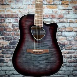 Ibanez Altstar ALT30FM Acoustic Guitar | Red Doom Burst