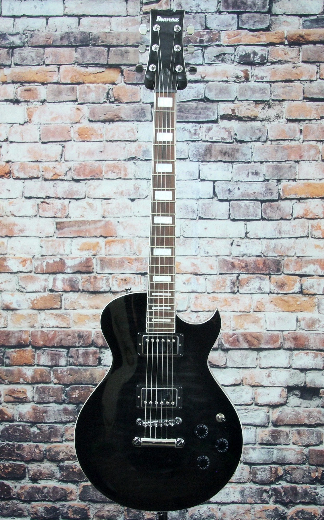 Ibanez ART120QA Single Cut Electric Guitar | Transparent Black Burst 6 Ibanez ART120QA Single Cut Electric Guitar | Transparent Black Burst