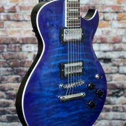 Ibanez ART120QA Single Cut Electric Guitar | Transparent Blue Burst