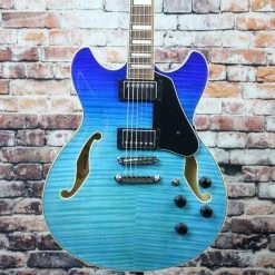 Ibanez AS73FM Artcore Guitar | Azure Blue Gradation