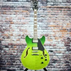 Ibanez AS73FM Artcore Guitar | Green Valley Gradation