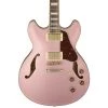 Ibanez AS73G Hollow Body Guitar | Rose Gold Metallic