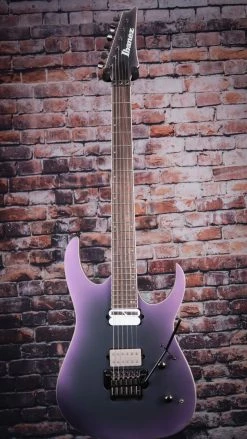 Ibanez Axion Label Electric Guitar, Black Aurora Burst Matte | RG60ALSBAM