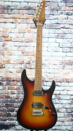 Ibanez AZ2402TFF Prestige Electric Guitar | Tri Fade Burst Flat