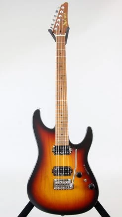 Ibanez AZ2402TFF Prestige Electric Guitar | Tri Fade Burst Flat