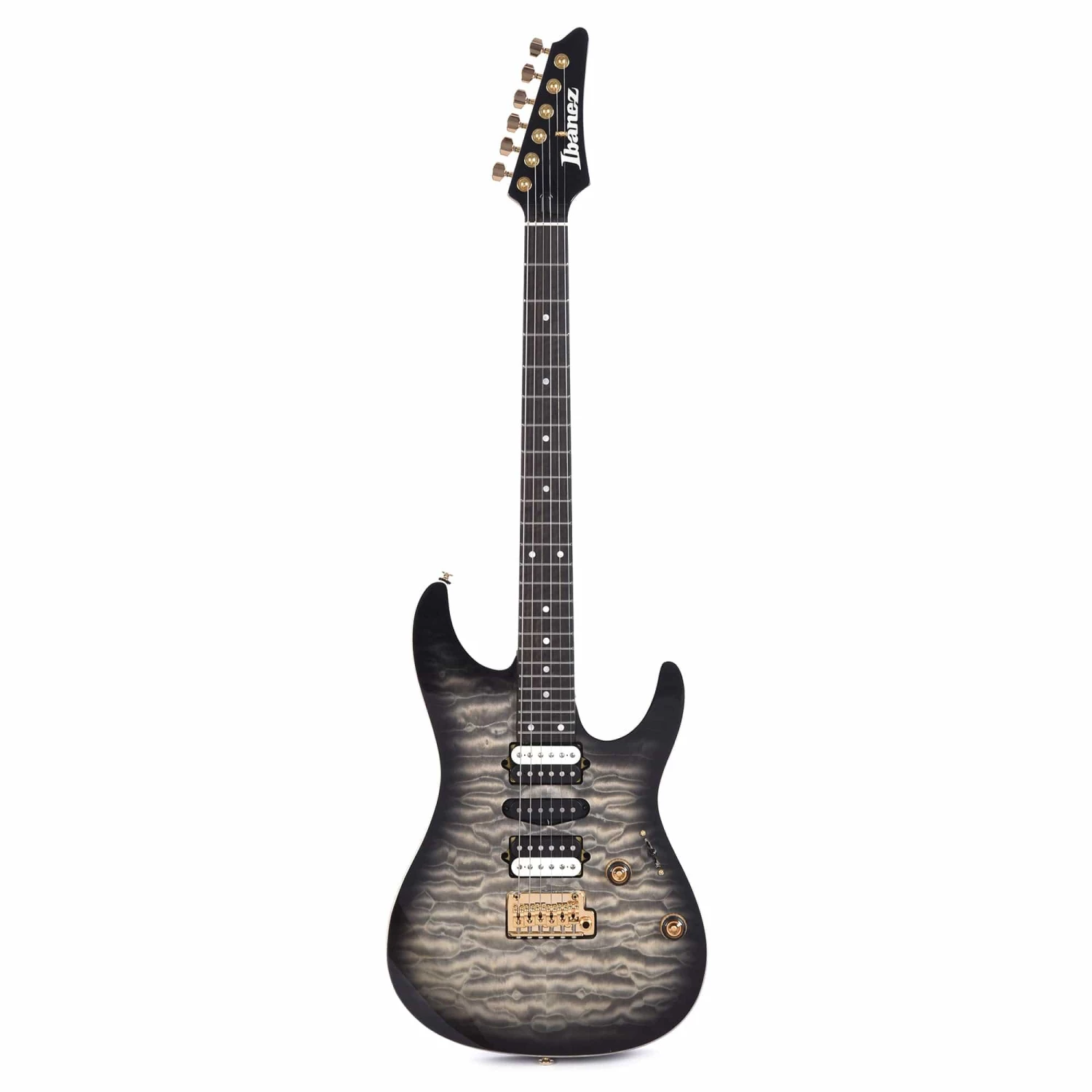 Ibanez AZ47P1QM Premium Black Ice Burst 3 Ibanez AZ47P1QM Premium Black Ice Burst