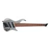 Ibanez EHB1006MS EHB Headless Multi-Scale 6-String Bass, Metallic Gray Matte Guitar