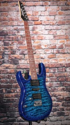 Guitar Ibanez GIO RX, Left Handed, Transparent Blue Burst | GRX70QALTBB