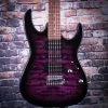 Ibanez GRX70QATVT GIO Series Electric Guitar | Trans Violet Sunburst