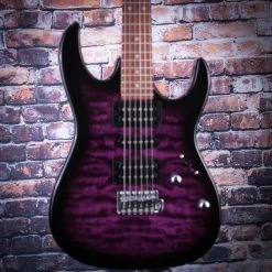 Ibanez GRX70QATVT GIO Series Electric Guitar | Trans Violet Sunburst