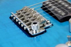 Ibanez MM1 Martin Miller Signature Guitar | Transparent Aqua Blue