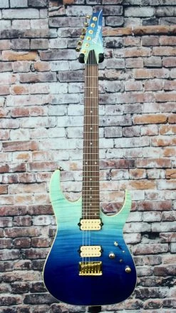Ibanez RG421HPFM Electric Guitar | Blue Reef Gradation