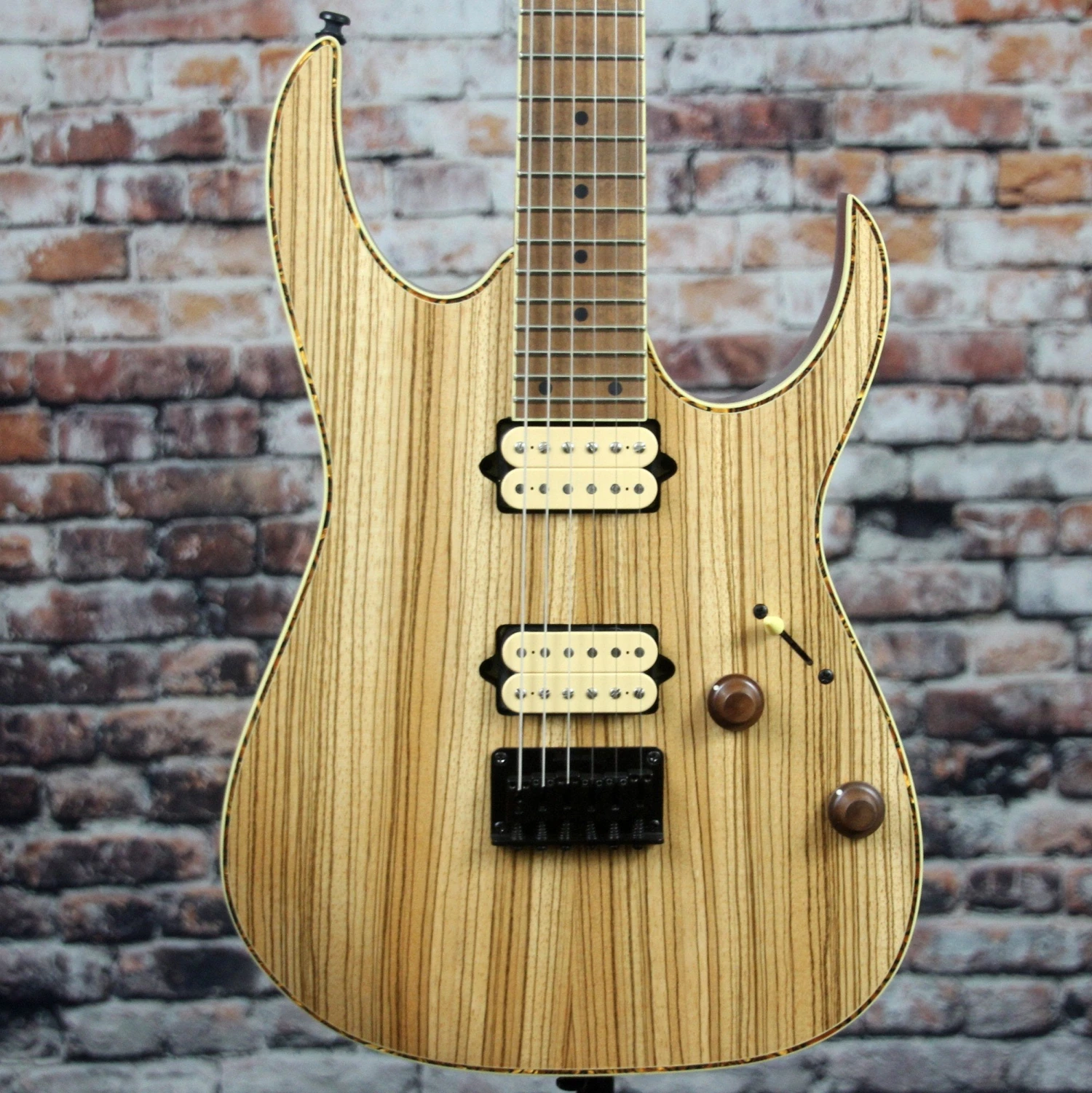 Ibanez RGEW521MZW Electric Guitar | Zebrawood Top 3 Ibanez RGEW521MZW Electric Guitar | Zebrawood Top