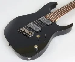 Ibanez RGMS7 Multi-Scale 7-String Electric Guitar | Black