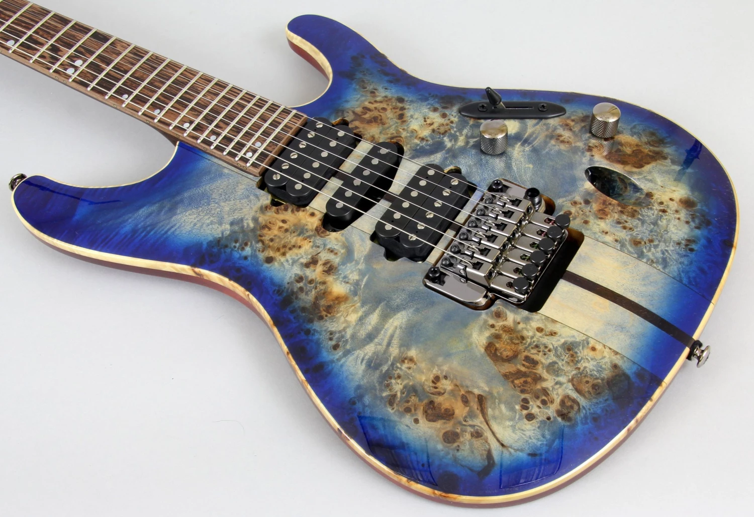 Ibanez S1070PBZ Premium Electric Guitar | Cerulean Blue Burst 9 Ibanez S1070PBZ Premium Electric Guitar | Cerulean Blue Burst