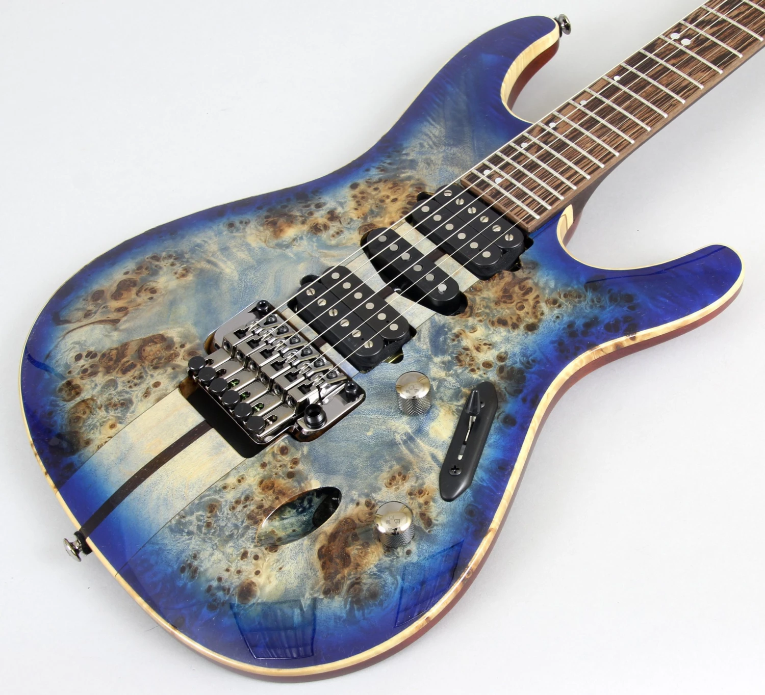 Ibanez S1070PBZ Premium Electric Guitar | Cerulean Blue Burst 3 Ibanez S1070PBZ Premium Electric Guitar | Cerulean Blue Burst