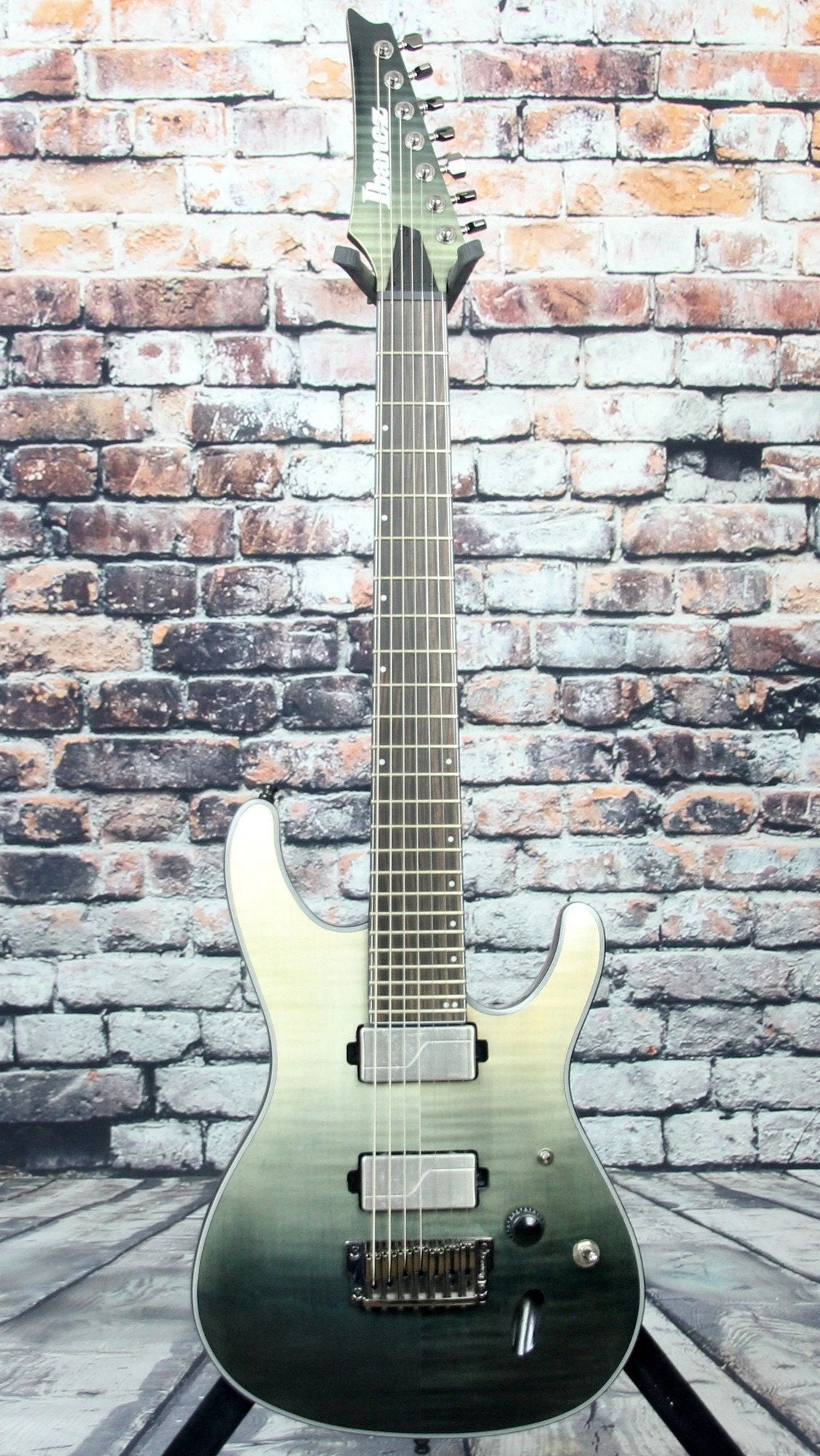 Ibanez S71AL BML 7-String Guitar | Black Mirage Gradation 4 Ibanez S71AL BML 7-String Guitar | Black Mirage Gradation