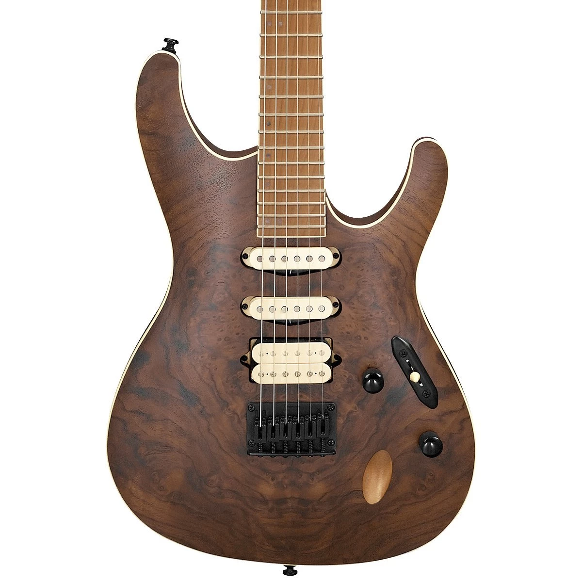 Ibanez SEW761MCW Electric Guitar | Natural Flat 3 Ibanez SEW761MCW Electric Guitar | Natural Flat
