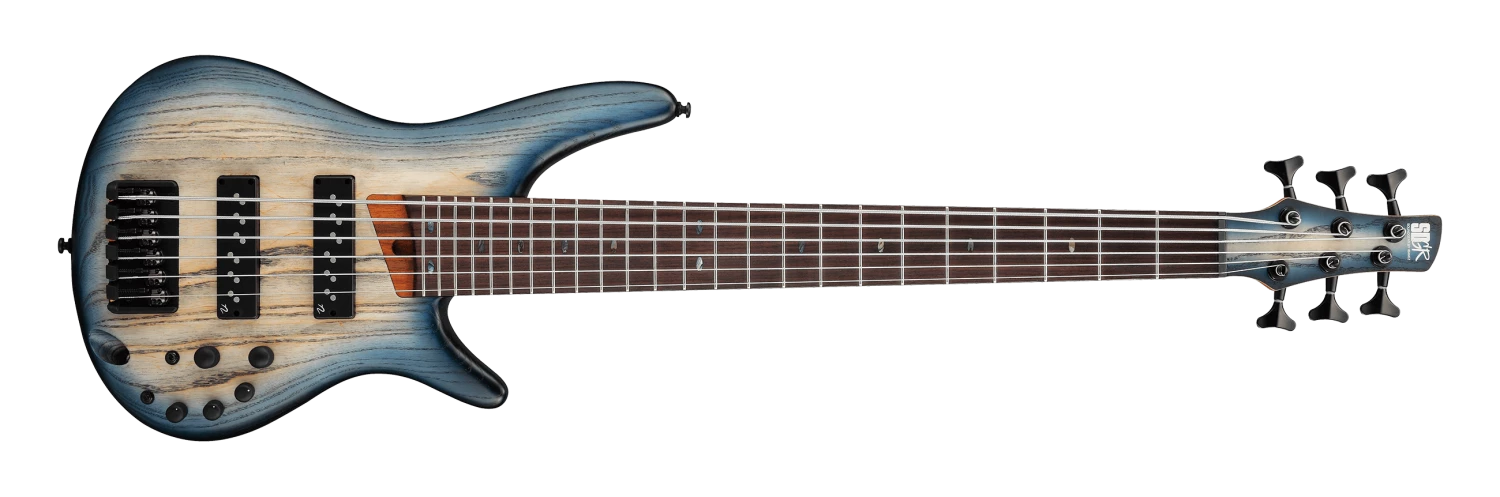 Guitar Ibanez SR Standard-6 String Bass Cosmic Blue Starburst | SR606ECTF 3 Guitar Ibanez SR Standard-6 String Bass Cosmic Blue Starburst | SR606ECTF