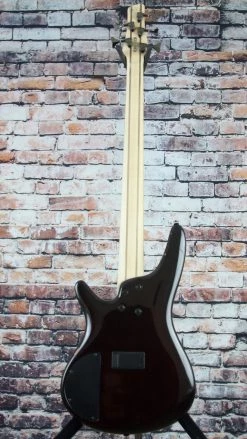 Ibanez SR375E 5-String Bass Guitar | Natural Browned Burst