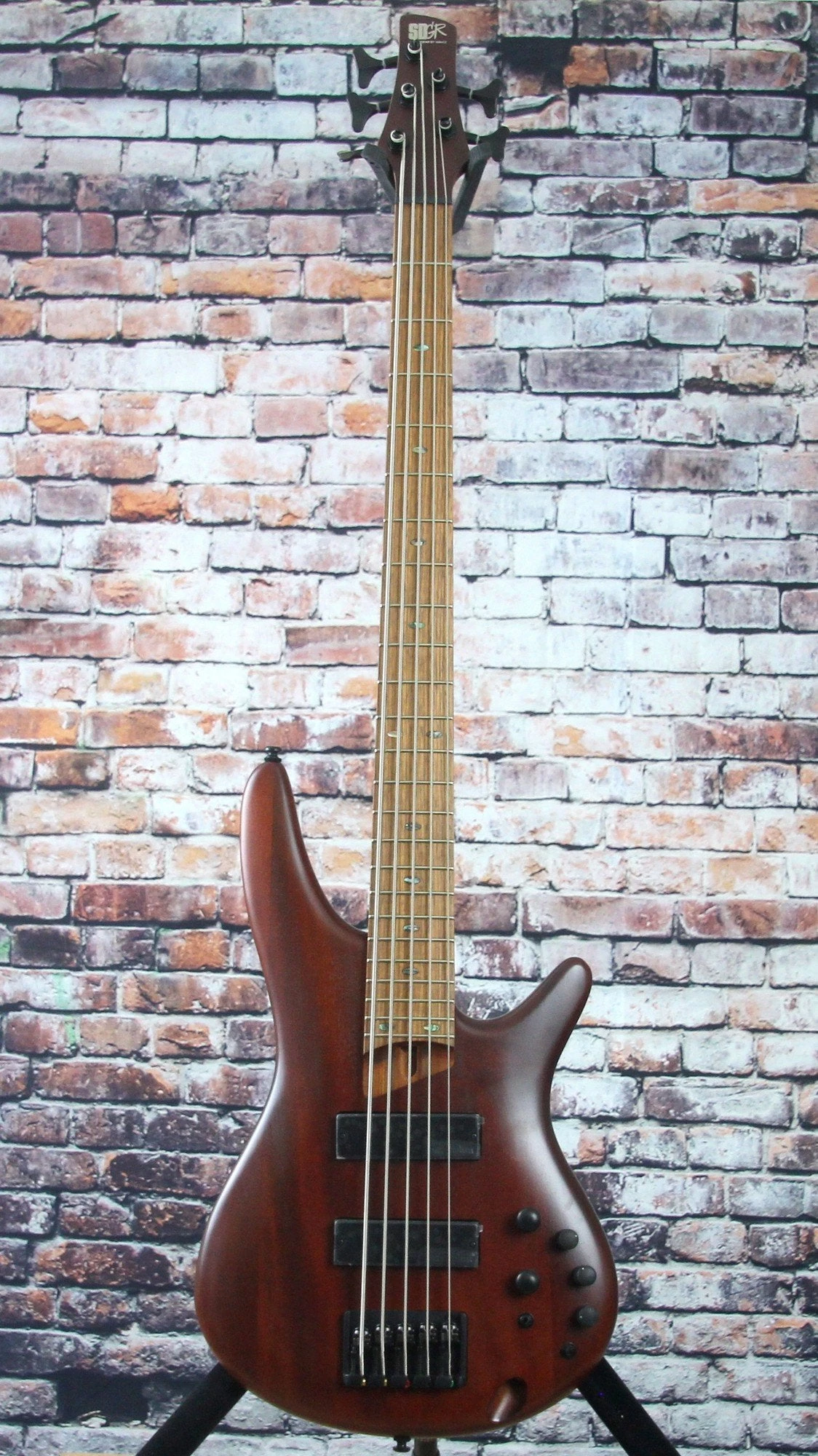 Ibanez SR505E 5-String Bass Guitar | Brown Mahogany 5 Ibanez SR505E 5-String Bass Guitar | Brown Mahogany