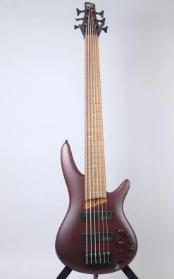 Ibanez SR506E 6-String Bass Guitar | Brown Mahogany