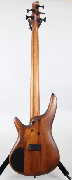 Ibanez SR675 5-String Bass Guitar | Silver Wave Black