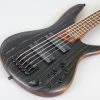 Ibanez SR675 5-String Bass Guitar | Silver Wave Black