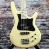 Ibanez SRMD200K Mezzo Short Scale Bass Guitar | Vintage White