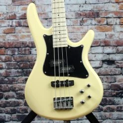 Ibanez SRMD200K Mezzo Short Scale Bass Guitar | Vintage White