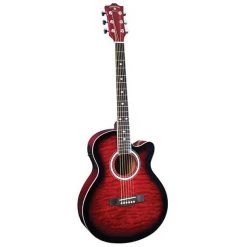 Indiana Madison Acoustic Guitar | Exotic Red