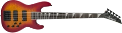 Guitar Jackson JS Series Concert Bass, Transparent Cherry Burst