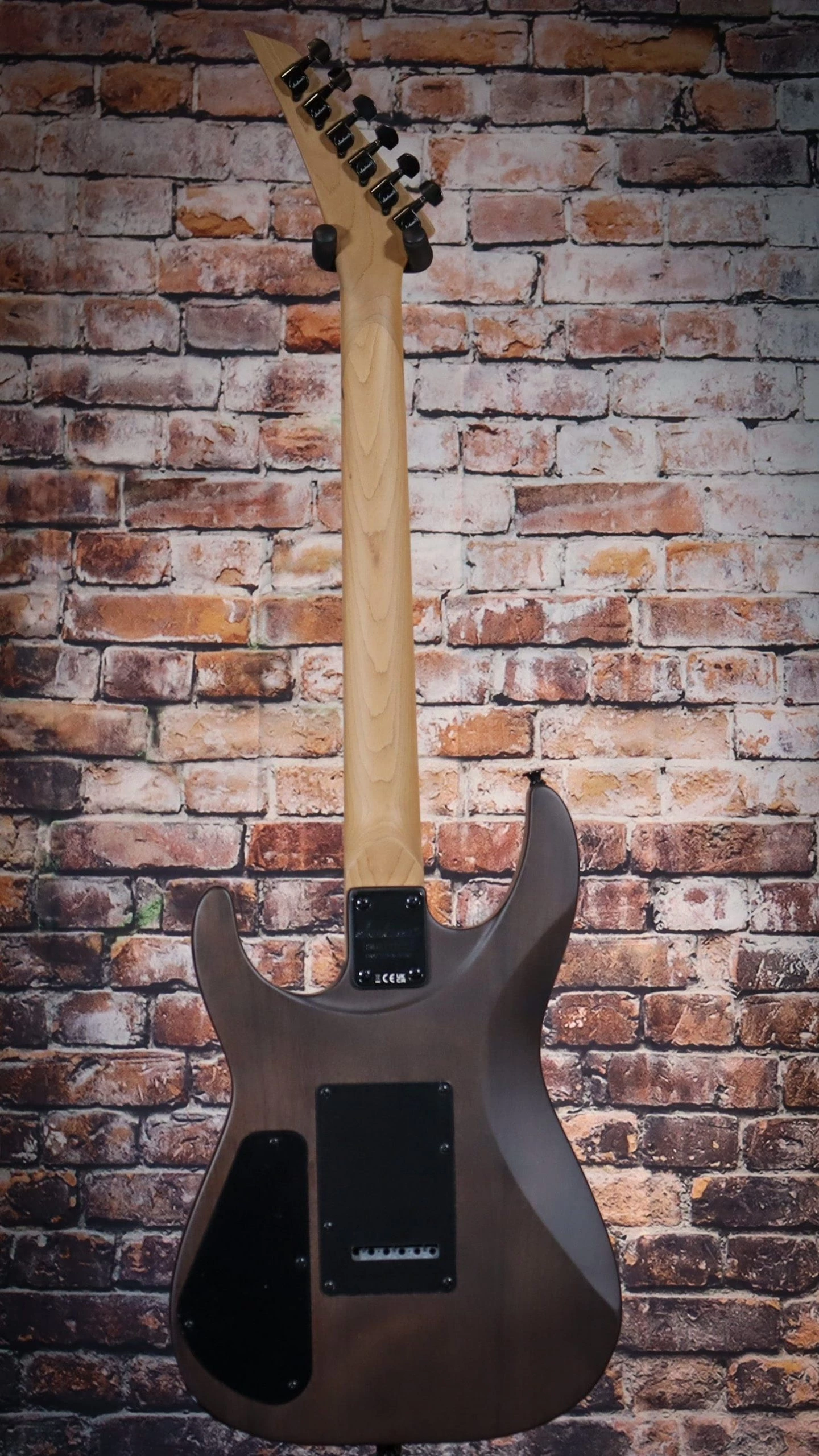 Jackson JS Series Dinky Arch Top Electric Guitar | Caramelized Maple - Black Stain 6 Jackson JS Series Dinky Arch Top Electric Guitar | Caramelized Maple - Black Stain