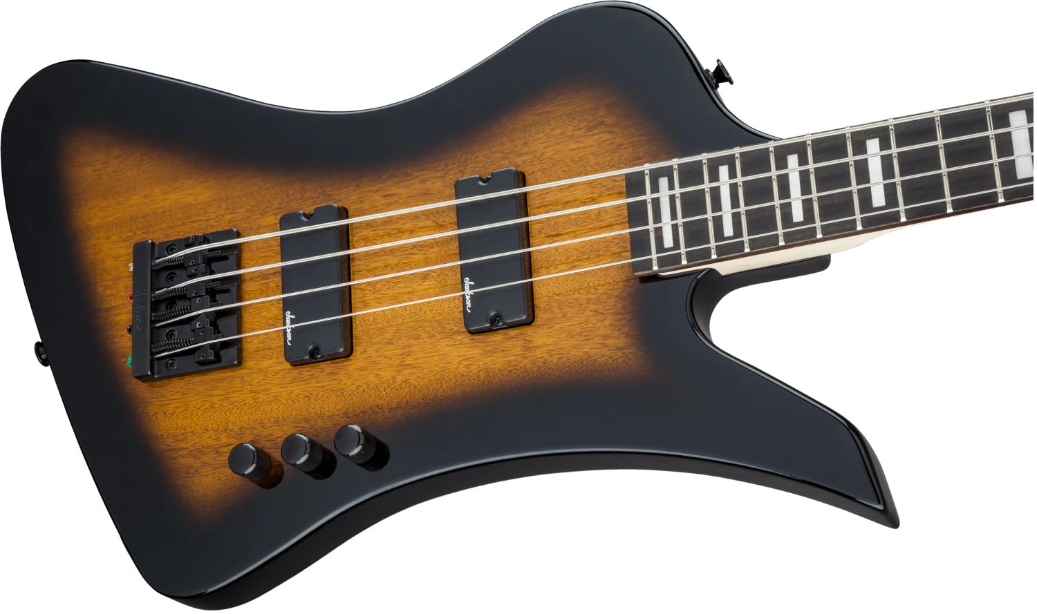 Jackson JS Series Kelly Bird Bass, Tobacco Burst Guitar 7 Jackson JS Series Kelly Bird Bass, Tobacco Burst Guitar