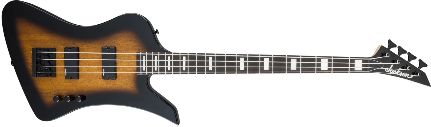 Jackson JS Series Kelly Bird Bass, Tobacco Burst Guitar 3 Jackson JS Series Kelly Bird Bass, Tobacco Burst Guitar