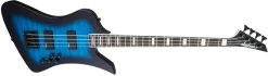 Guitar Jackson JS Series Kelly Bird Bass, Transparent Blue Burst