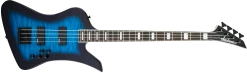 Guitar Jackson JS Series Kelly Bird Bass, Transparent Blue Burst