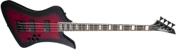 Guitar Jackson JS Series Kelly Bird Bass, Transparent Red Burst