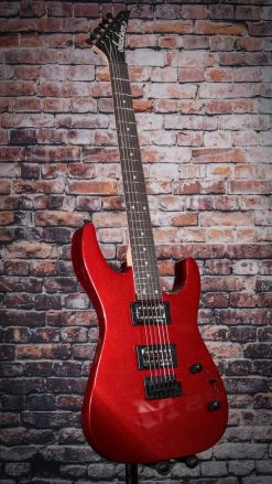 Jackson JS12 Dinky Electric Guitar | Metallic Red