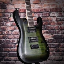 Jackson JS32Q DKA HT Dinky Electric Guitar | Green Burst