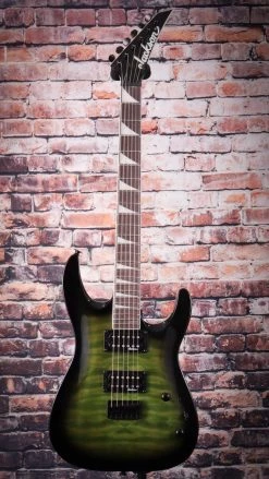 Jackson JS32Q DKA HT Dinky Electric Guitar | Green Burst