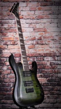 Jackson JS32Q DKA HT Dinky Electric Guitar | Green Burst