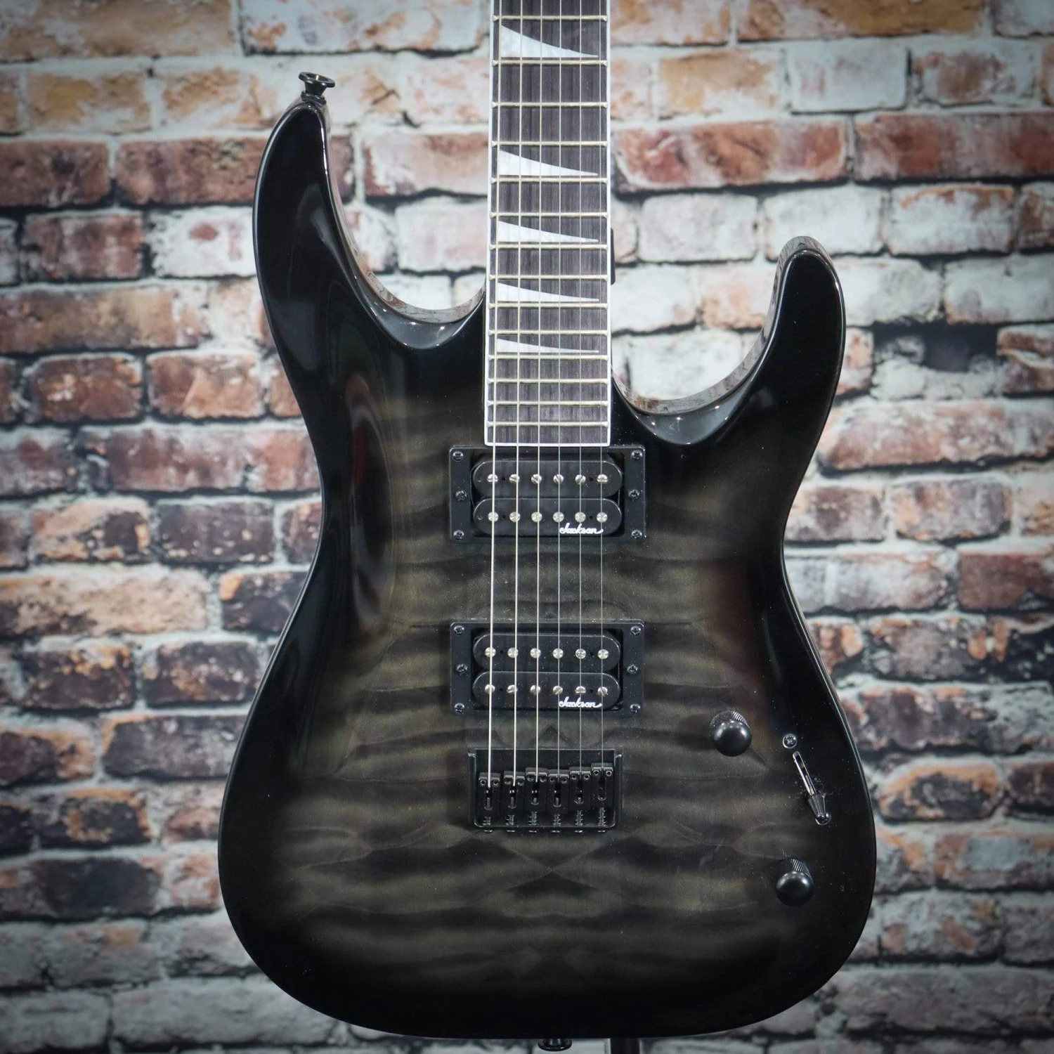 Jackson JS32Q DKA HT Dinky Guitar | Trans Black Burst 3 Jackson JS32Q DKA HT Dinky Guitar | Trans Black Burst
