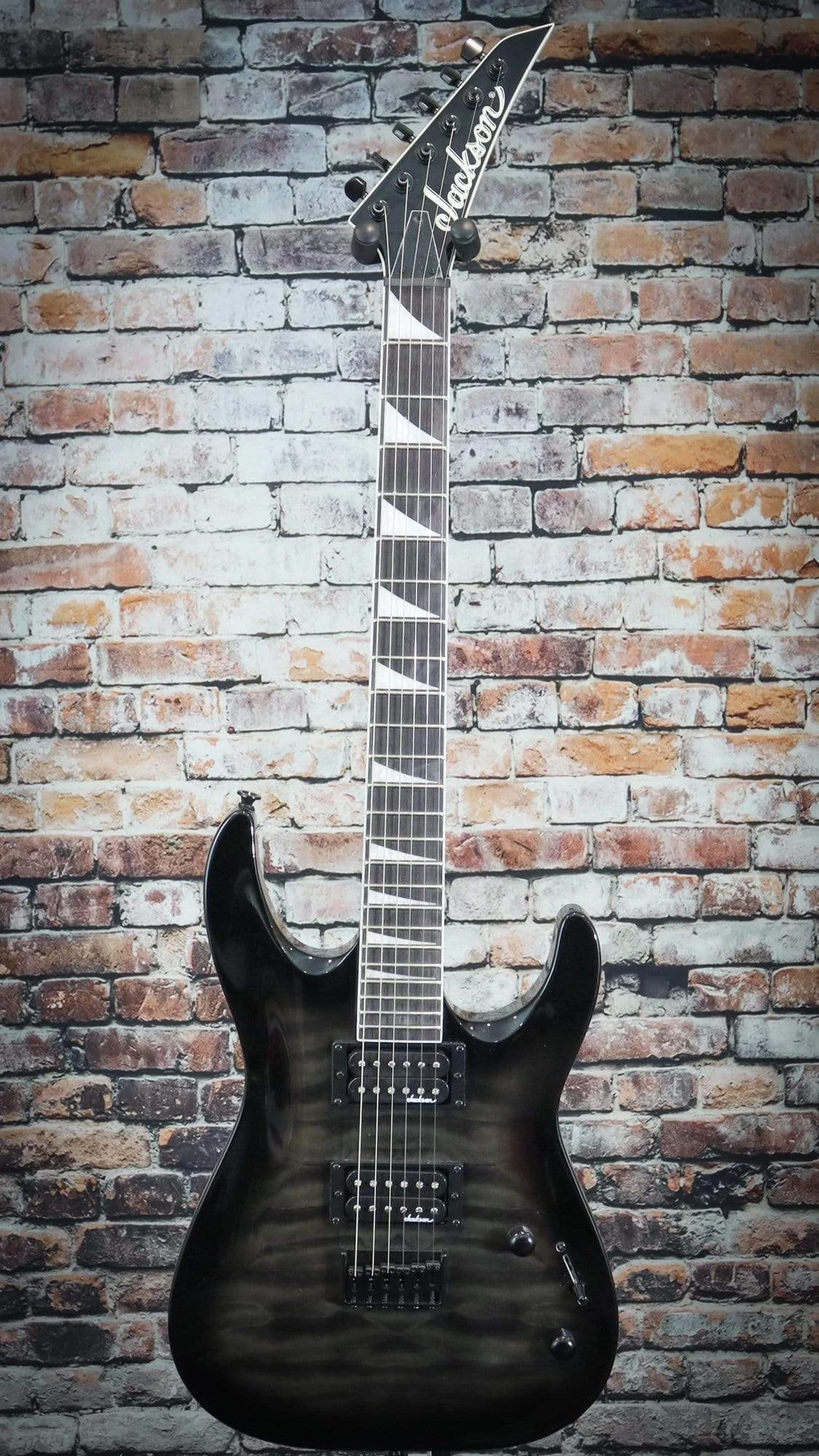 Jackson JS32Q DKA HT Dinky Guitar | Trans Black Burst 4 Jackson JS32Q DKA HT Dinky Guitar | Trans Black Burst
